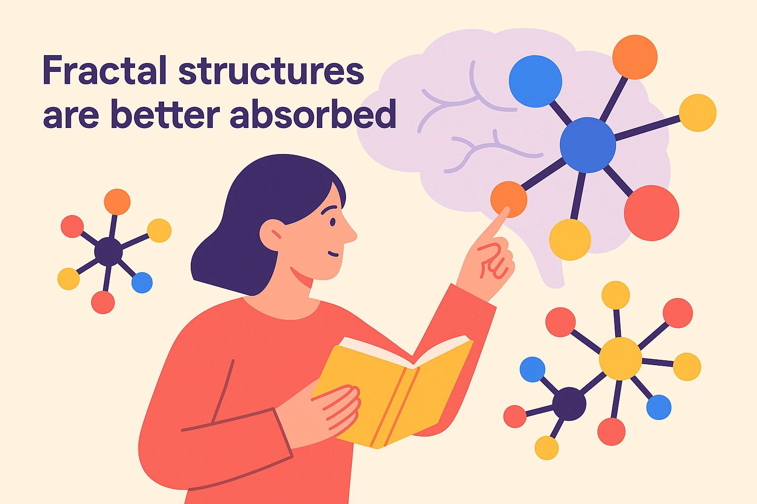 Los LLMs comprenden mejor los contenidos con estructura fractal