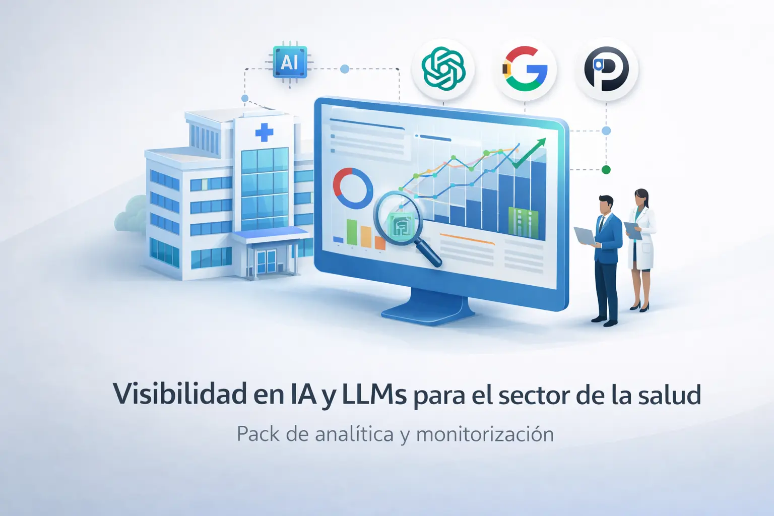 Visibilidad IA salud